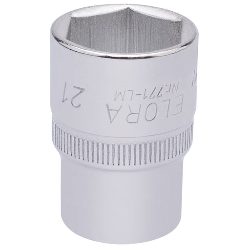 Elora-Hexagon-Socket,-1/2"-Sq.-Dr.,-21mm