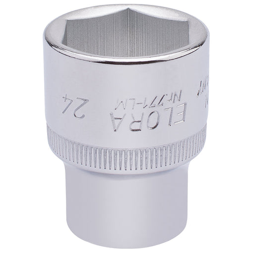 Elora-Hexagon-Socket,-1/2"-Sq.-Dr.,-24mm