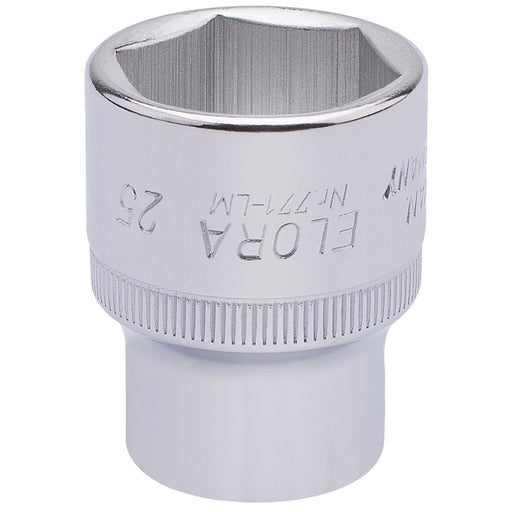 Elora-Hexagon-Socket,-1/2"-Sq.-Dr.,-25mm