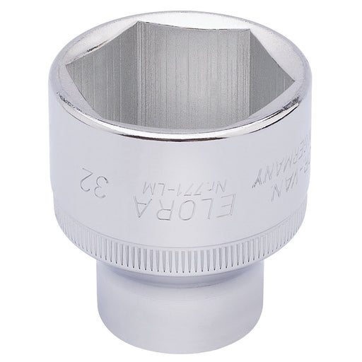 Elora-Hexagon-Socket,-1/2"-Sq.-Dr.,-32mm