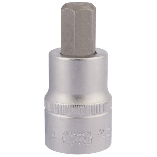 Elora-Hexagon-Screwdriver-Socket,-3/4"-Sq.-Dr.,-17mm