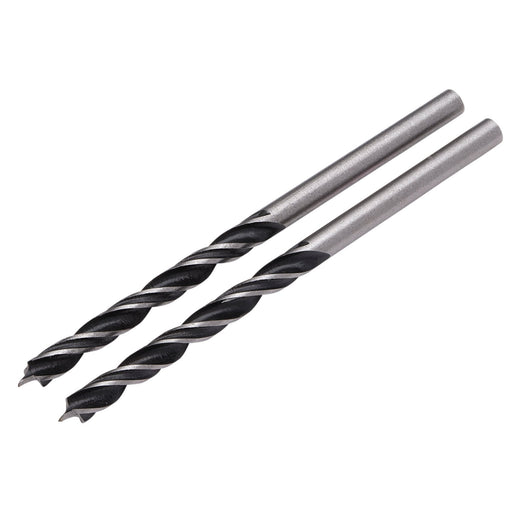 Brad-Point-Drill-Bit,-3.0mm-x-60mm-(Pack-of-2)