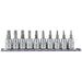 Draper-TX-STARÂ®-Socket-Bit-Set,-3/8"-Sq.-Dr.,-48mm-(10-Piece)