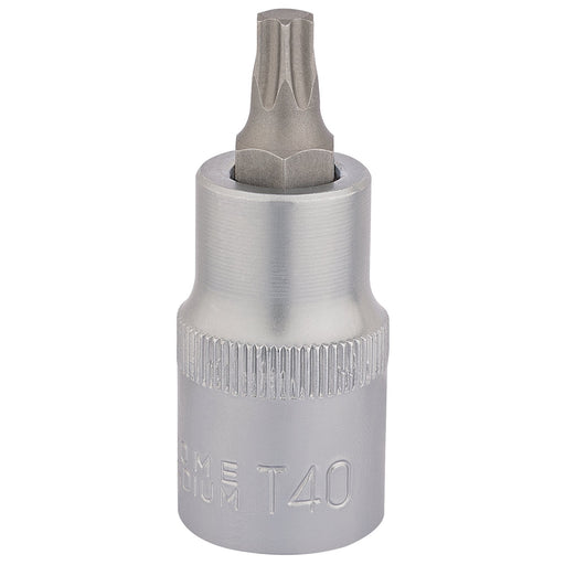 Draper-TX-STARÂ®-Socket-Bit,-1/2"-Sq.-Dr.,-T40-x-55mm