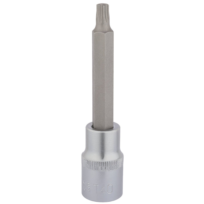 Draper-TX-STAR®-Socket-Bit,-1/2"-Sq.-Dr.,-T40-x-100mm