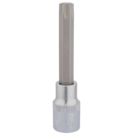 Draper-TX-STAR®-Socket-Bit,-1/2"-Sq.-Dr.,-T55-x-100mm