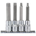 Draper-TX-STAR®-Socket-Bit-Set,-1/2"-Sq.-Dr.-(4-Piece)