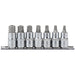 Draper-TX-STARÂ®-Security-Socket-Bit-Set,-1/2"-Sq.-Dr.,-55mm-(7-Piece)