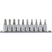 Draper-TX-STARÂ®-Plus-Socket-Bit-Set,-3/8"-Sq.-Dr.,-48mm-(10-Piece)