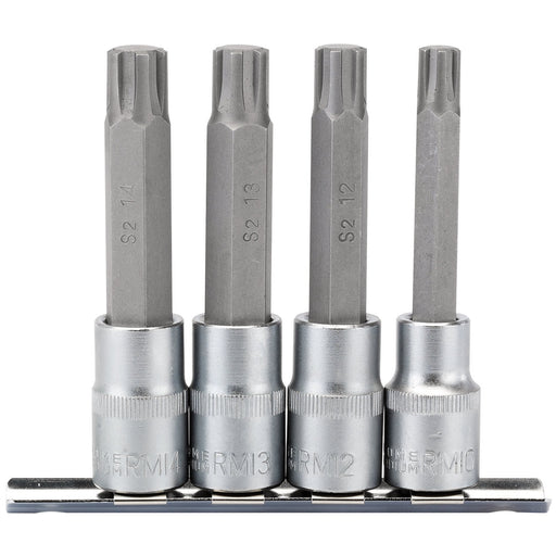 Ribe®-Socket-Bit-Set,-1/2"-Sq.-Dr.-(4-Piece)