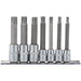 RibeÂ®-Socket-Bit-Set,-3/8"-&-1/2"-Sq.-Dr.-(7-Piece)