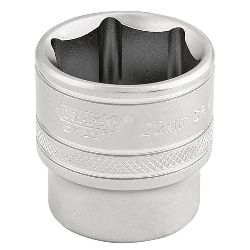 6-Point-Metric-Socket,-3/8"-Sq.-Dr.,-22mm