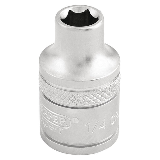 6-Point-Imperial-Socket,-3/8"-Sq.-Dr.,-1/4"