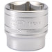 6-Point-Imperial-Socket,-3/8"-Sq.-Dr.,-1"