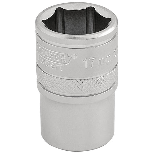 6-Point-Metric-Socket,-1/2"-Sq.-Dr.,-17mm