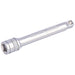 Draper-Expert-Wobble-Extension-Bar,-1/4"-Sq.-Dr.,-75mm,-Polished-Chrome