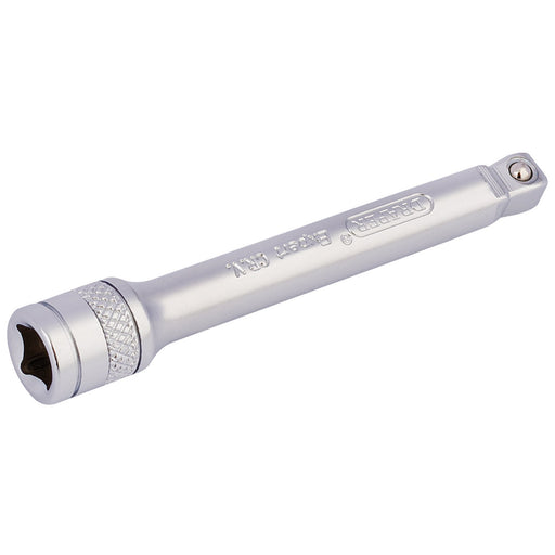 Draper-Expert-Wobble-Extension-Bar,-1/4"-Sq.-Dr.,-75mm,-Micro-Satin-Chrome