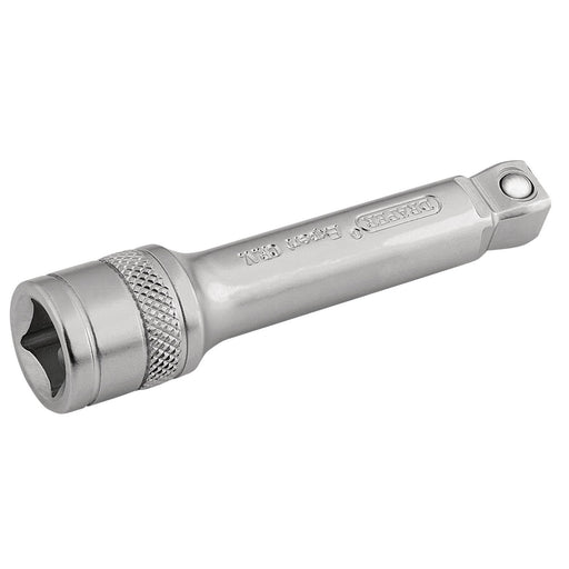 Satin-Chrome-Wobble-Extension-Bar,-3/8"-Sq.-Dr.,-75mm