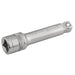 Satin-Chrome-Wobble-Extension-Bar,-3/8"-Sq.-Dr.,-75mm