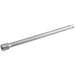 Satin-Chrome-Wobble-Extension-Bar,-3/8"-Sq.-Dr.,-250mm