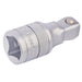 Satin-Chrome-Wobble-Extension-Bar,-1/2"-Sq.-Dr.,-50mm