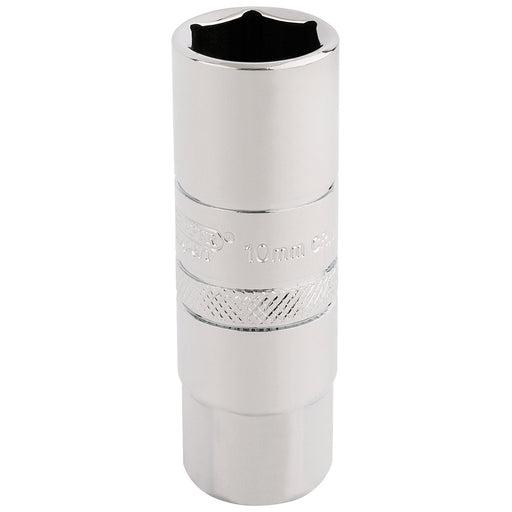 10mm-Thread-6-Point-Spark-Plug-Socket,-3/8"-Sq.-Dr.,-16mm