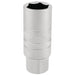 12mm-Thread-6-Point-Satin-Chrome-Spark-Plug-Socket,-3/8"-Sq.-Dr.,-18mm