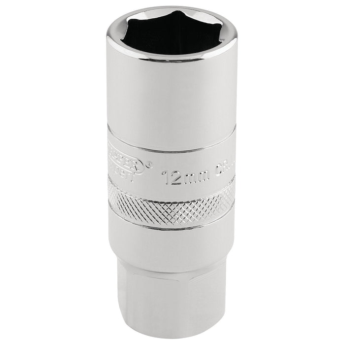 12mm-Thread-6-Point-Spark-Plug-Socket,-1/2"-Sq.-Dr.,-18mm