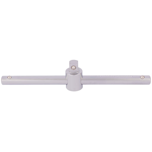 Satin-Chrome-Sliding-T-Bar,-3/8"-Sq.-Dr.