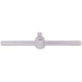 Satin-Chrome-Sliding-T-Bar,-3/8"-Sq.-Dr.