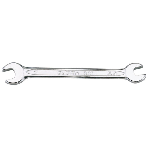 Elora-Midget-Double-Open-Ended-Spanner,-5.5-x-7mm