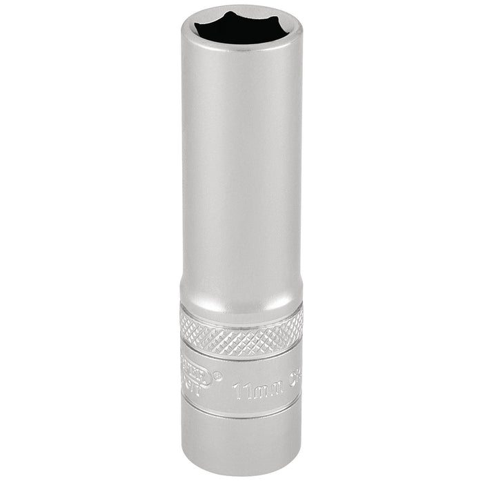 Draper-HI-TORQ®-6-Point-Deep-Socket,-3/8"-Sq.-Dr.,-11mm