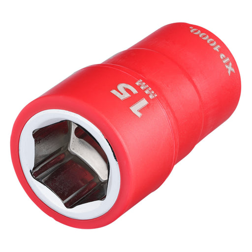 XP1000®-VDE-Socket,-3/8"-Sq.-Dr.,-15mm