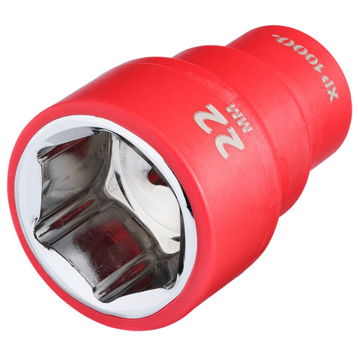 XP1000®-VDE-Socket,-3/8"-Sq.-Dr.,-22mm