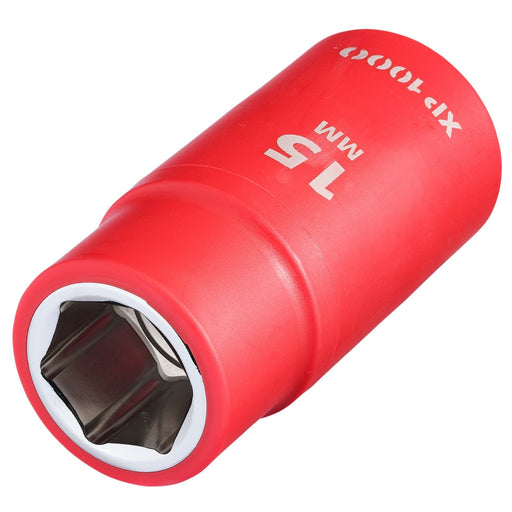 XP1000Â®-VDE-Socket,-1/2"-Sq.-Dr.,-15mm