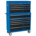 Combined-Roller-Cabinet-and-Tool-Chest,-19-Drawer,-40"