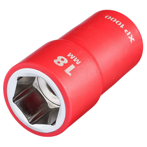 XP1000Â®-VDE-Socket,-1/2"-Sq.-Dr.,-18mm