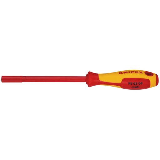 KNIPEX-98-03-04-VDE-Insulated-Nut-Driver,-4.0-x-125mm