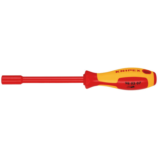 KNIPEX-98-03-07-VDE-Insulated-Nut-Driver,-7.0-x-125mm