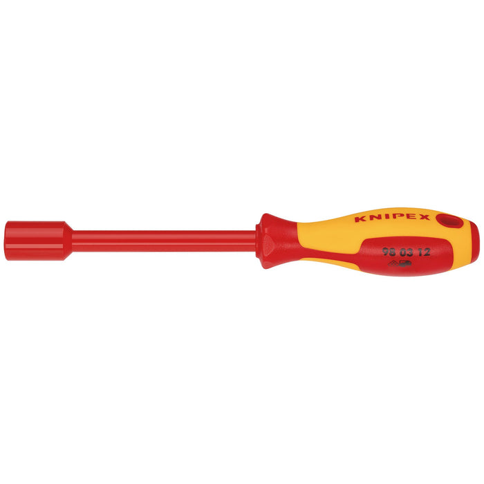 KNIPEX-98-03-12-VDE-Insulated-Nut-Driver,-12.0-x-125mm