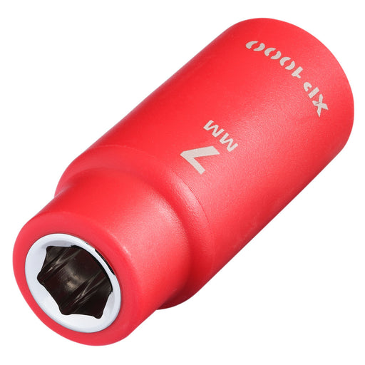 XP1000®-VDE-Socket,-1/4"-Sq.-Dr.,-7mm
