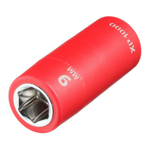 XP1000®-VDE-Socket,-1/4"-Sq.-Dr.,-9mm