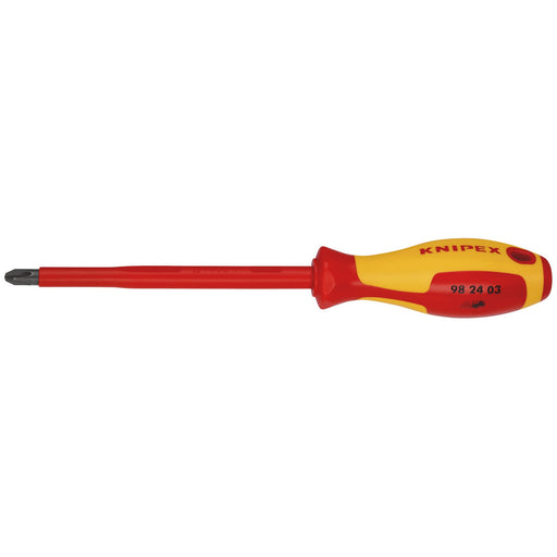 KNIPEX-98-24-03-VDE-Insulated-Screwdriver,-PH3-x-150mm