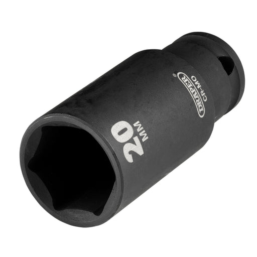 Draper-HI-TORQÂ®-Metric-Deep-Impact-Socket,-3/8"-Sq.-Dr.,-20mm