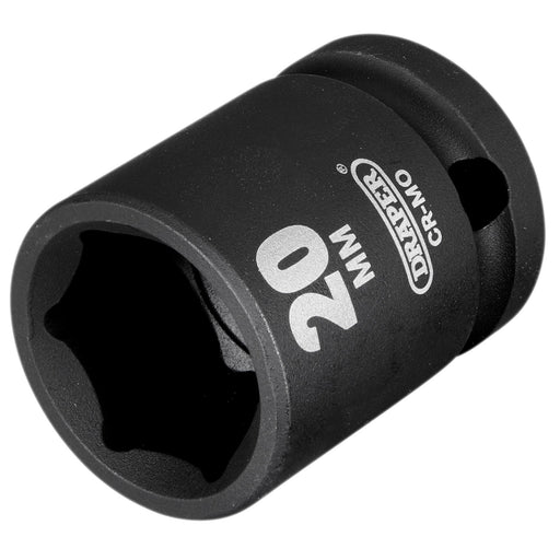 Draper-Hi-TORQÂ®-Impact-Socket,-1/2"-Sq.-Dr.,-20mm