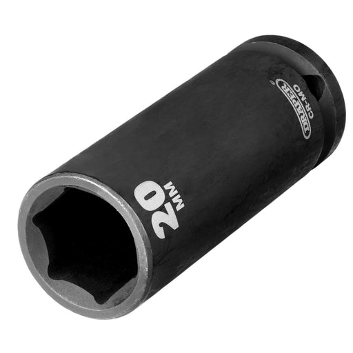 Draper-Hi-TORQÂ®-Deep-Impact-Socket,-1/2"-Sq.-Dr.,-20mm