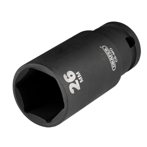 Draper-HI-TORQÂ®-Metric-Deep-Impact-Socket,-3/8"-Sq.-Dr.,-26mm