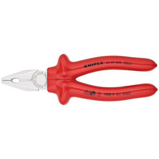 KNIPEX-03-07-200-VDE-Combination-Pliers,-200mm