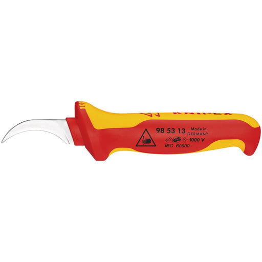 KNIPEX-98-53-13-Stripping-Knife-insulating-multi-component-handle,-VDE-tested,-190mm