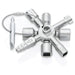 KNIPEX-00-11-01-TwinKeyÂ®-Control-Cabinet-Key-for-all-standard-cabinets-and-shut-off-systems,-92mm